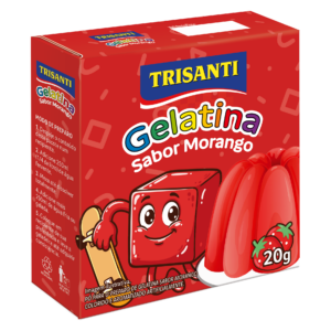 Gelatina Morango 20g