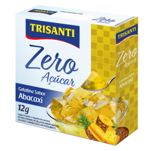 Gelatina Zero Açúcar Abacaxi 12g