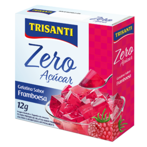 Gelatina Zero Açúcar Framboesa 12g