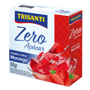 Gelatina Zero Açúcar Morango 12g
