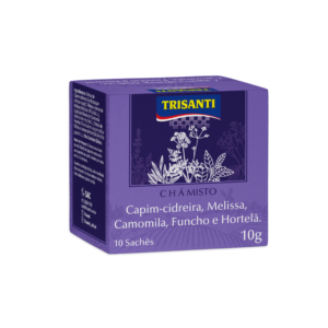 Chá de Capim-cidreira, Melissa, Camomila, Funcho e Hortelã 10g